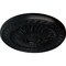 Ekena Millwork Randee Ceiling Medallion (Fits Canopies up to 3 7/8"), Hand-Painted Jet Black, 20"OD x 1 3/8"P CM20HABLF - alternate 3
